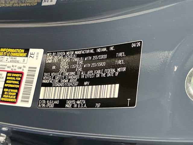 2026 Toyota Grand Highlander Hybrid MAX Limited