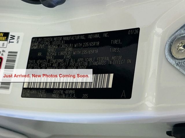 2026 Toyota Highlander Hybrid XLE