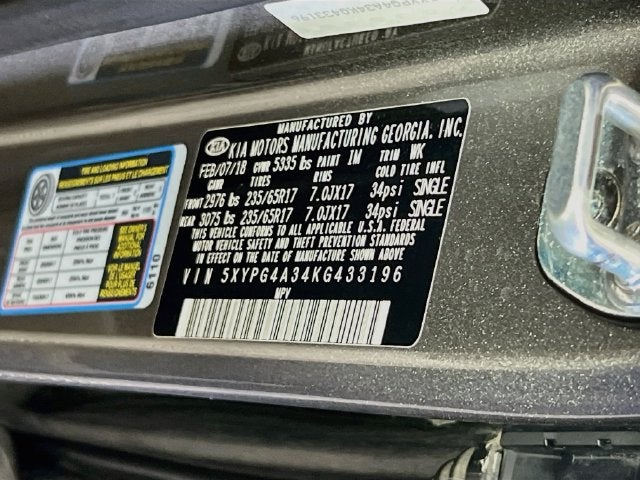 2019 Kia Sorento Base