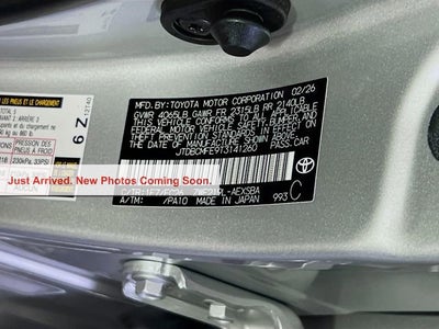 2026 Toyota Corolla Hybrid LE