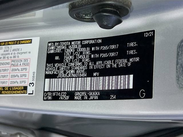 2022 Toyota 4Runner TRD Off Road Premium