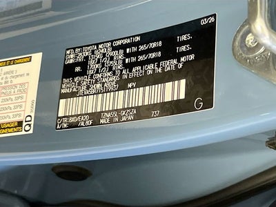 2026 Toyota 4Runner SR5