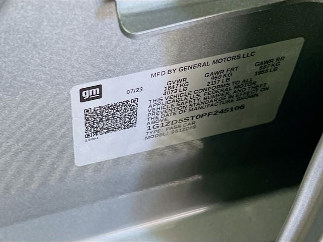 2023 Chevrolet Malibu LT 1LT