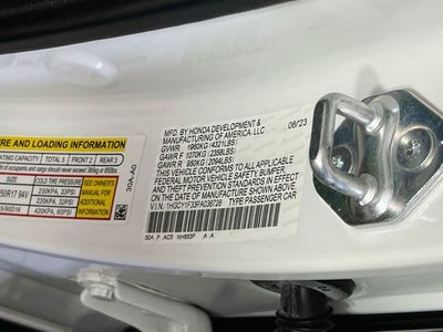 2023 Honda Accord EX