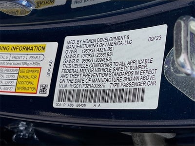 2025 Honda Accord Hybrid Sport-L