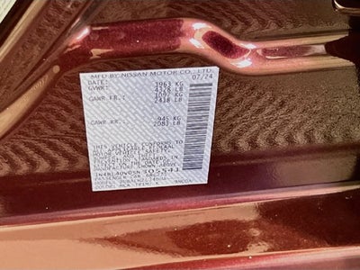 2025 Nissan Altima 2.5 SV
