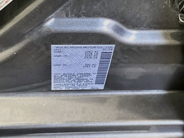 2024 Nissan Altima 2.5 SV