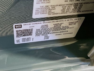 2025 Chevrolet Silverado 1500 LT LT1