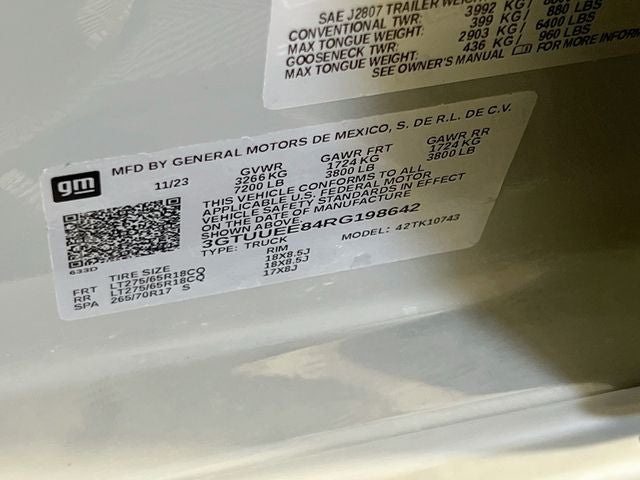 2024 GMC Sierra 1500 AT4