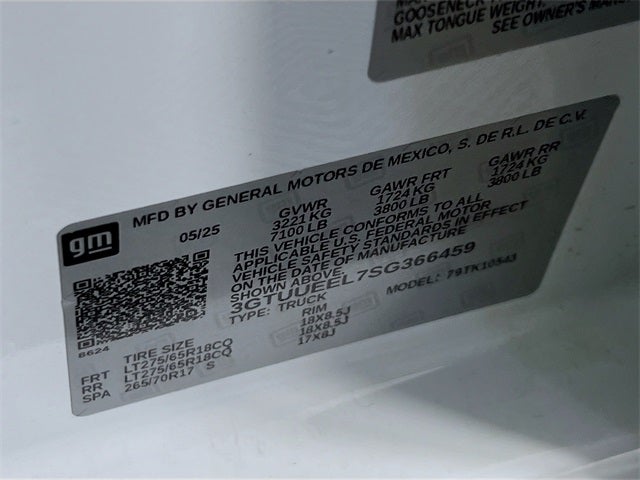 2025 GMC Sierra 1500 AT4