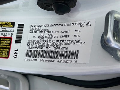 2022 Toyota Tacoma TRD Off-Road V6