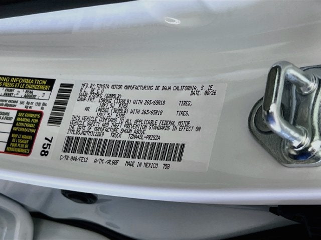 2026 Toyota Tacoma TRD Sport