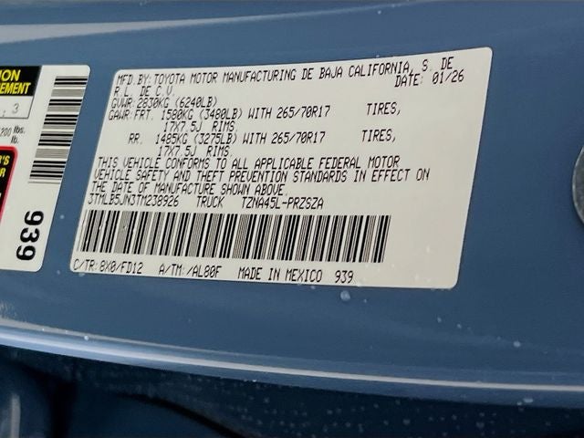 2026 Toyota Tacoma TRD Off-Road