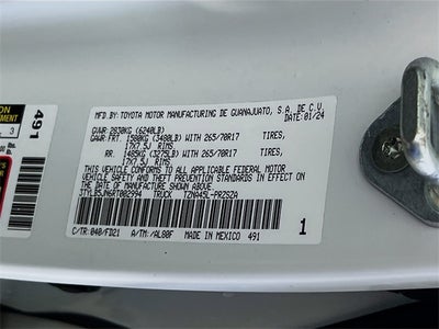 2024 Toyota Tacoma TRD Off-Road