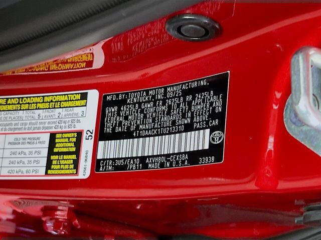 2026 Toyota Camry SE