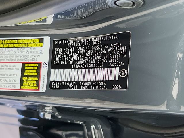 2025 Toyota Camry XLE
