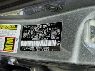 2025 Toyota Camry XSE