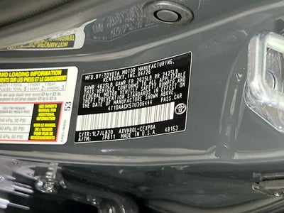 2026 Toyota Camry XSE