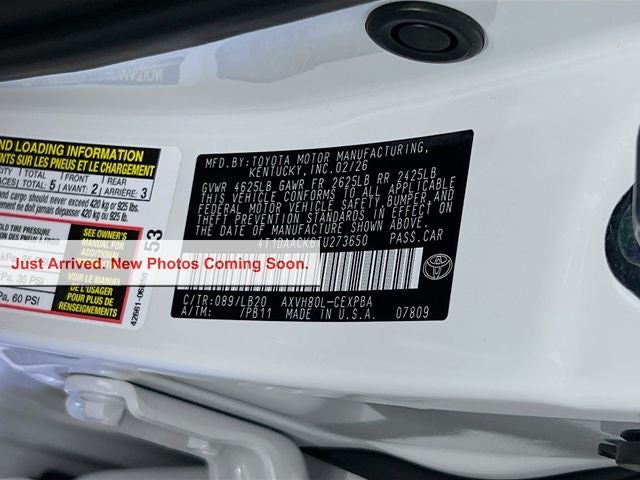 2026 Toyota Camry XSE