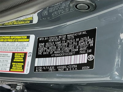 2026 Toyota Camry XSE