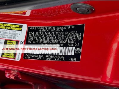 2025 Toyota Camry SE