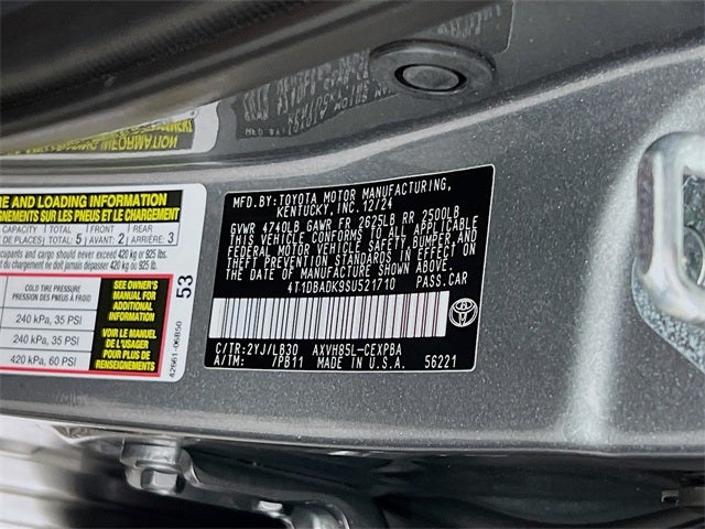 2025 Toyota Camry XSE