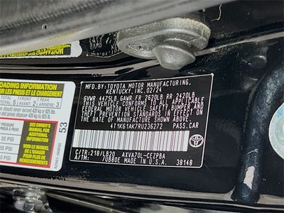 2024 Toyota Camry XSE