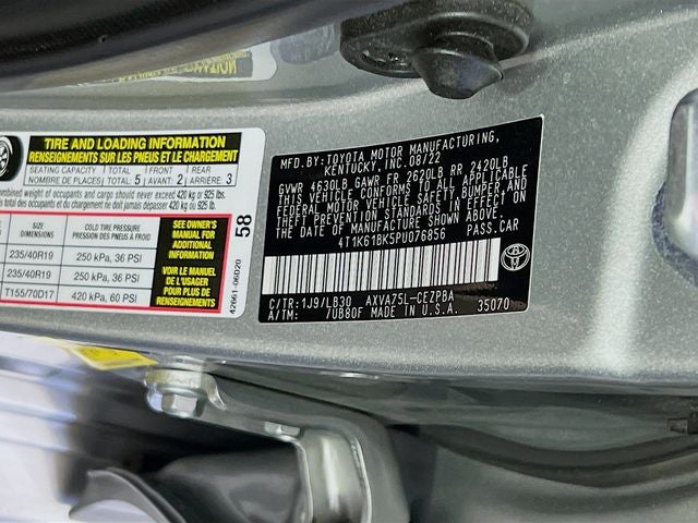 2023 Toyota Camry XSE