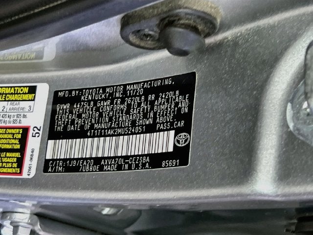 2021 Toyota Camry SE