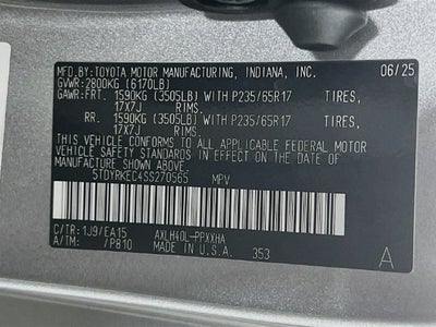 2025 Toyota Sienna XLE 8 Passenger
