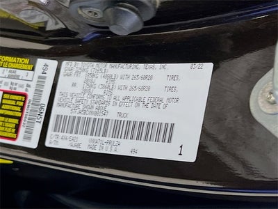 2022 Toyota Tundra Limited