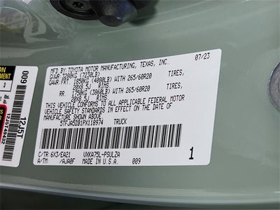 2023 Toyota Tundra Limited