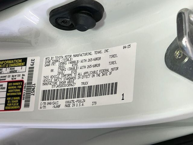 2025 Toyota Tundra Limited