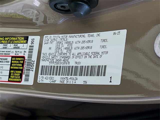 2025 Toyota Tundra Hybrid TRD Pro