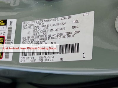 2024 Toyota Tundra Limited