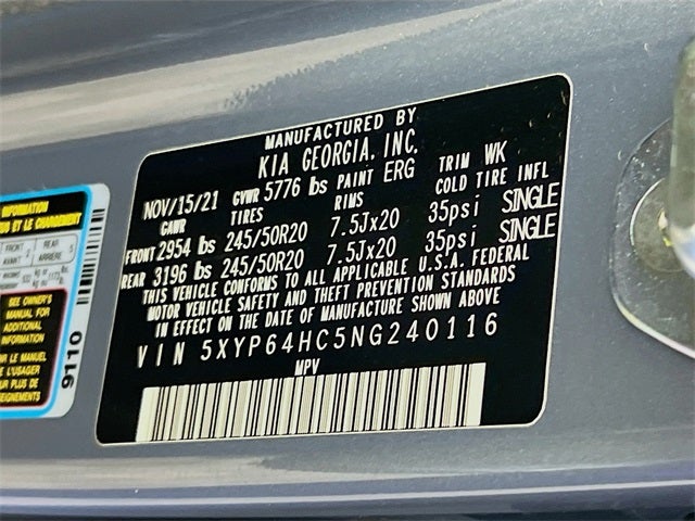 2022 Kia Telluride S