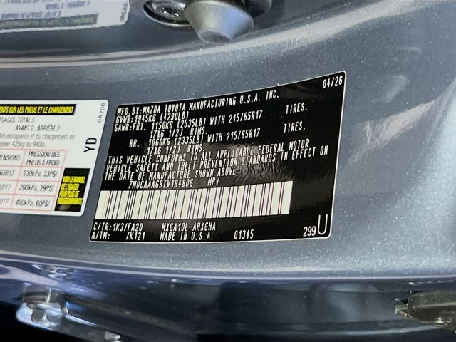 2026 Toyota Corolla Cross LE