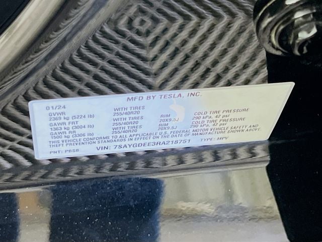 2024 Tesla Model Y Long Range