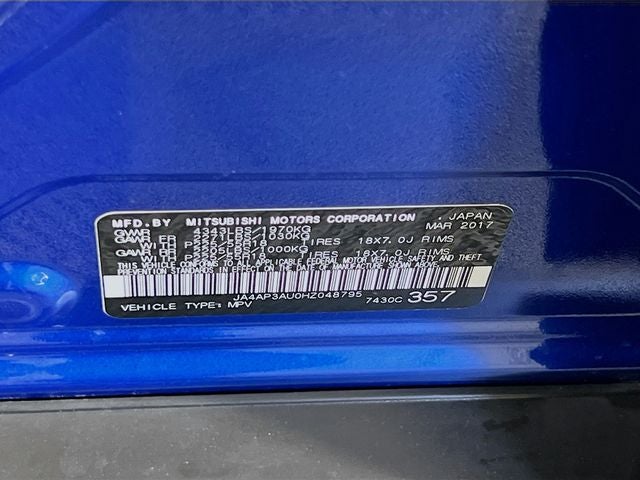 2017 Mitsubishi Outlander Sport 2.0 ES