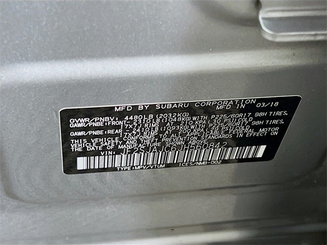 2018 Subaru Forester 2.5i Limited