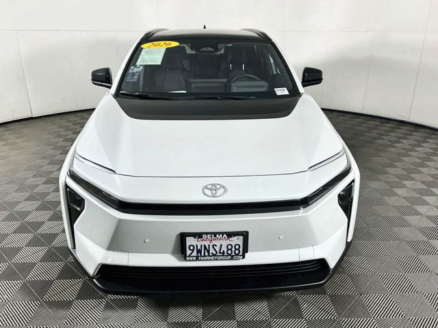Used 2026 Toyota bZ XLE with VIN JTMBCAEB7TA001256 for sale in Selma, CA