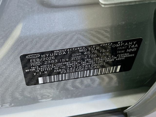 2026 Hyundai Sonata Hybrid Blue