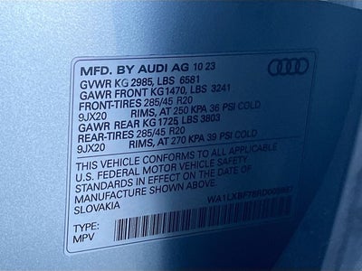 2024 Audi Q7 55 Premium Plus quattro
