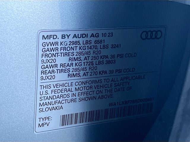 2024 Audi Q7 55 Premium Plus quattro